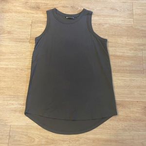 Athleta Casual Tank Top. Olive color. XS
